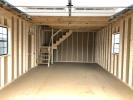 2 Story Gambrel Barn Garage inside bottom floor