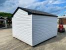 10 x 12 Peak Style Vinyl Shed Side Entry