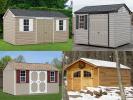 Custom Order A Peak (A-Frame) Style Storage Shed from Pine Creek Structures of Zelienople